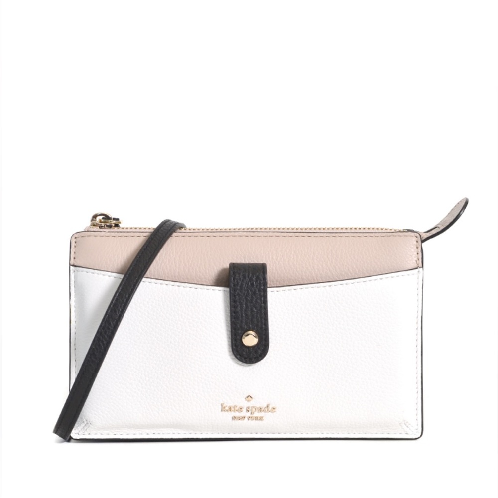 Kate spade white crossbody purse